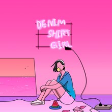 大橋ちっぽけ「DENIM SHIRT GIRL」ジャケット