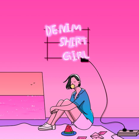 大橋ちっぽけ「DENIM SHIRT GIRL」ジャケット