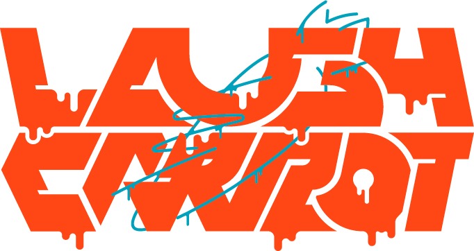 LAUGH CARROTロゴ