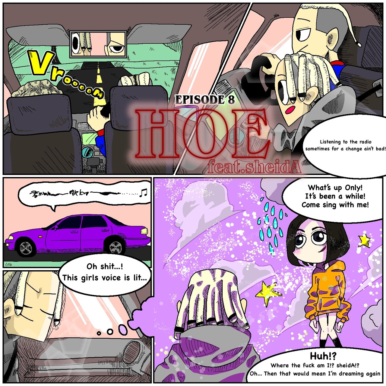 Only U「Hoe（feat. SheidA）」配信ジャケット