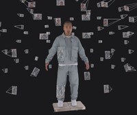 3Dスキャンのイメージ。