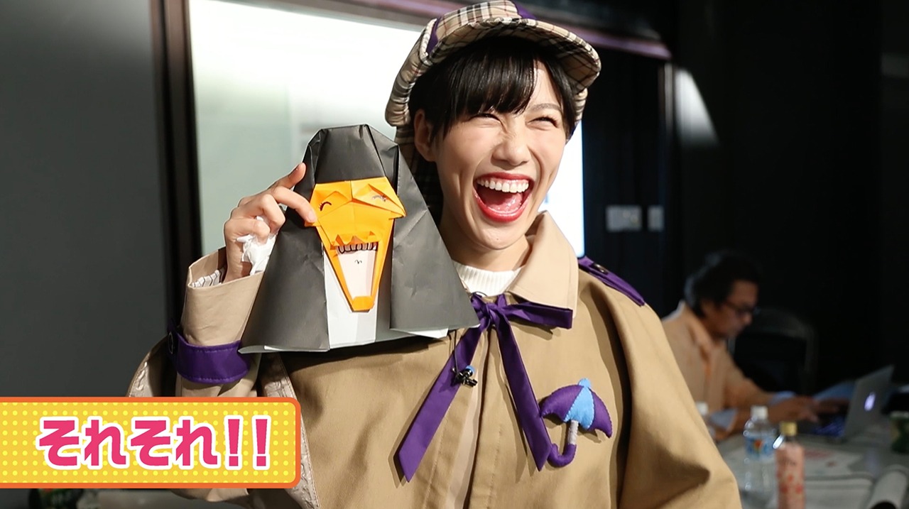 ももくろちゃんZ「とびだせ！ぐーちょきぱーてぃー Season 1」メイキングダイジェスト映像のワンシーン。