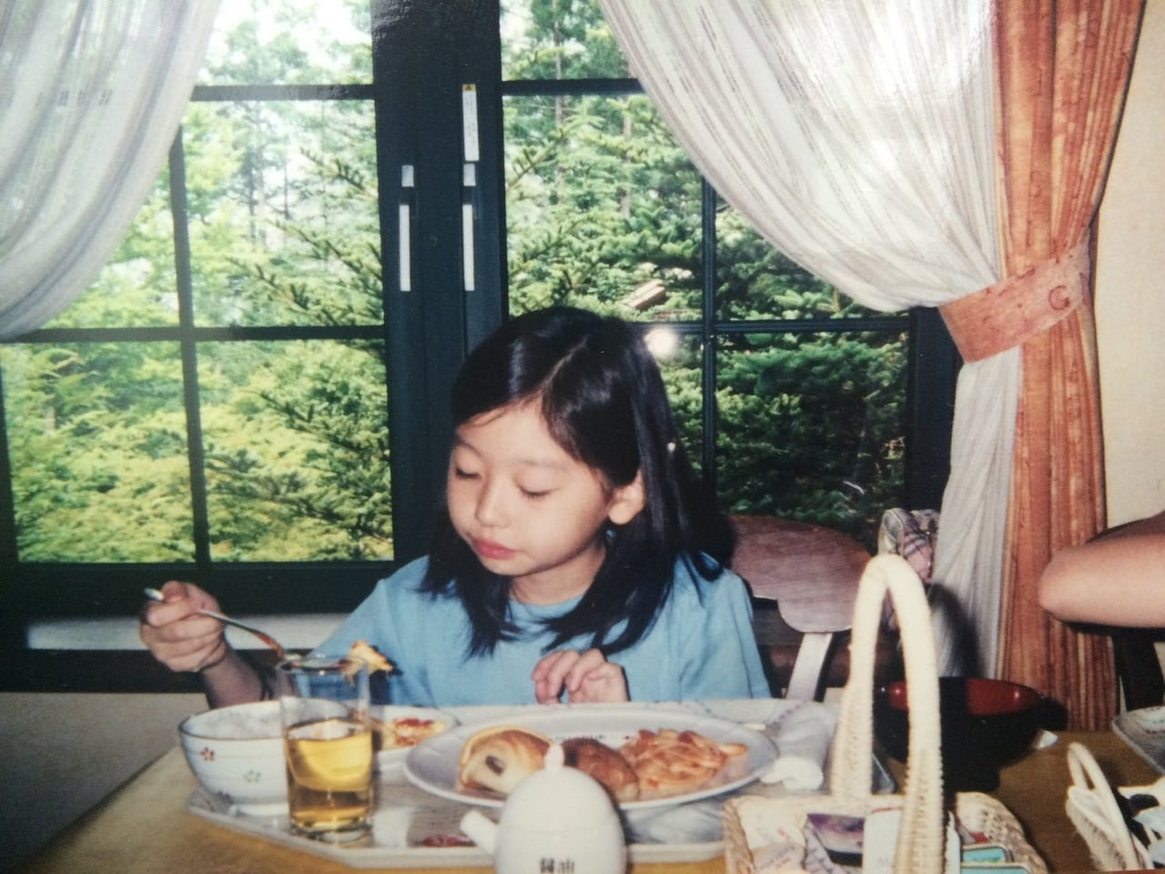 幼少期のMamiko。