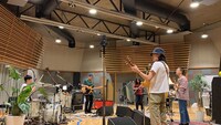 never young beach「The Pentagon Session @ Setagaya Studio」の様子。
