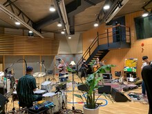 never young beach「The Pentagon Session @ Setagaya Studio」の様子。