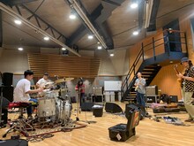 never young beach「The Pentagon Session @ Setagaya Studio」の様子。