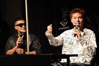 左からCrazyBoy、EXILE SHOKICHI。