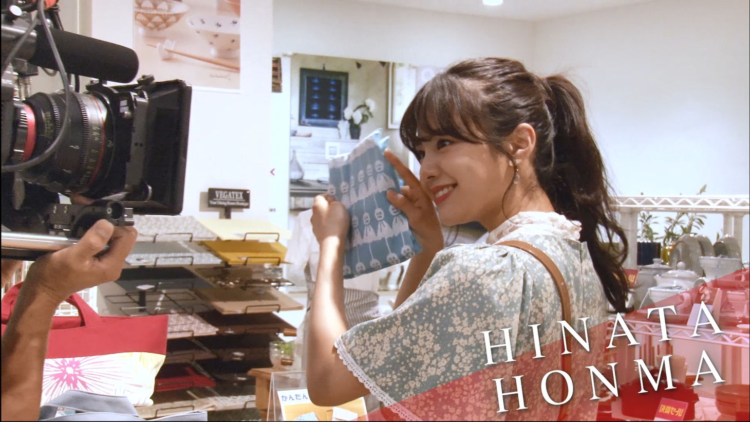 behind the scenes of 「シャーベットピンク」より。