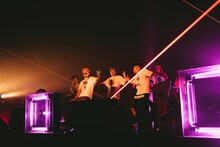 JP THE WAVY「LIFE IS WAVY VIRTUAL SPACE TOURS」の様子。（Photo by Ryoya Suzuki）