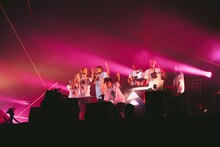 JP THE WAVY「LIFE IS WAVY VIRTUAL SPACE TOURS」の様子。（Photo by Ryoya Suzuki）