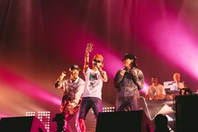 JP THE WAVY「LIFE IS WAVY VIRTUAL SPACE TOURS」の様子。（Photo by Ryoya Suzuki）