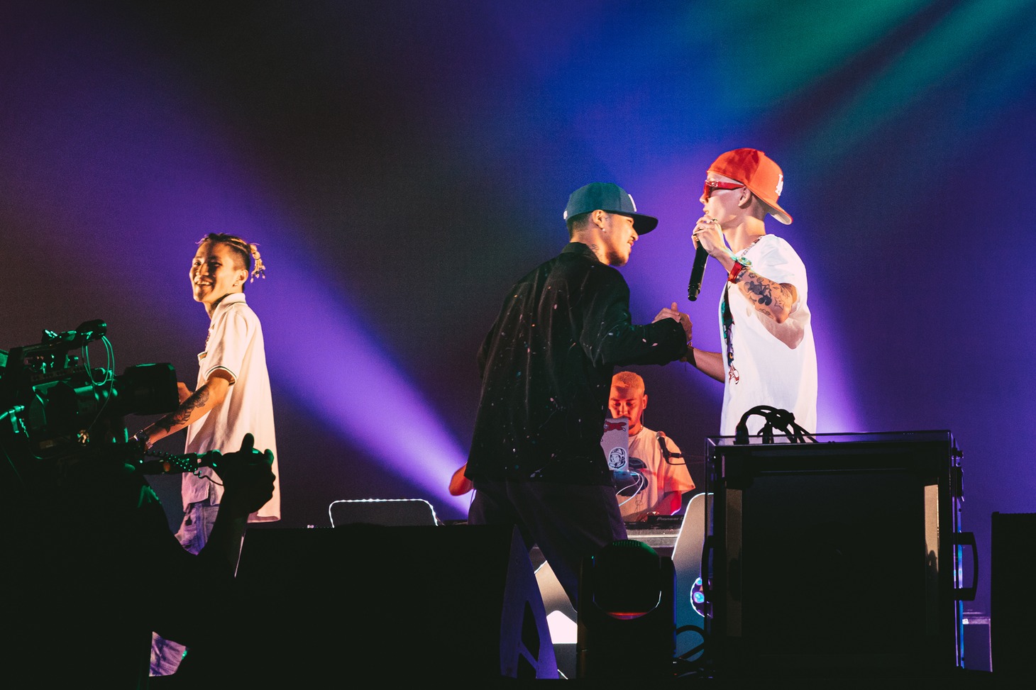 左からLEX、Monyhorse、JP THE WAVY。（Photo by Ryoya Suzuki）