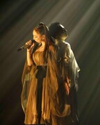 浜崎あゆみ「ayumi hamasaki PREMIUM LIMITED LIVE A ~夏ノトラブル~」の様子。(c)AEI (c)AbemaTV,Inc.