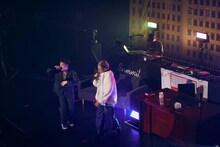 BIMとGiorgio Blaise Givvn。（Photo by Ryohei Ambo.）