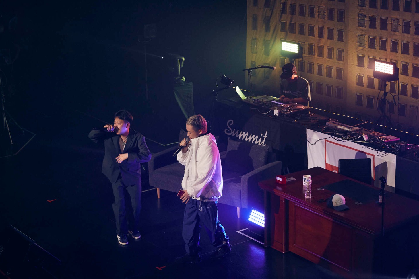 BIMとGiorgio Blaise Givvn。（Photo by Ryohei Ambo.）