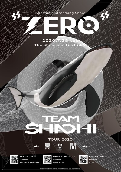 「TEAM SHACHI TOUR 2020～異空間～：Spectacle Streaming Show "ZERO"」告知ビジュアル