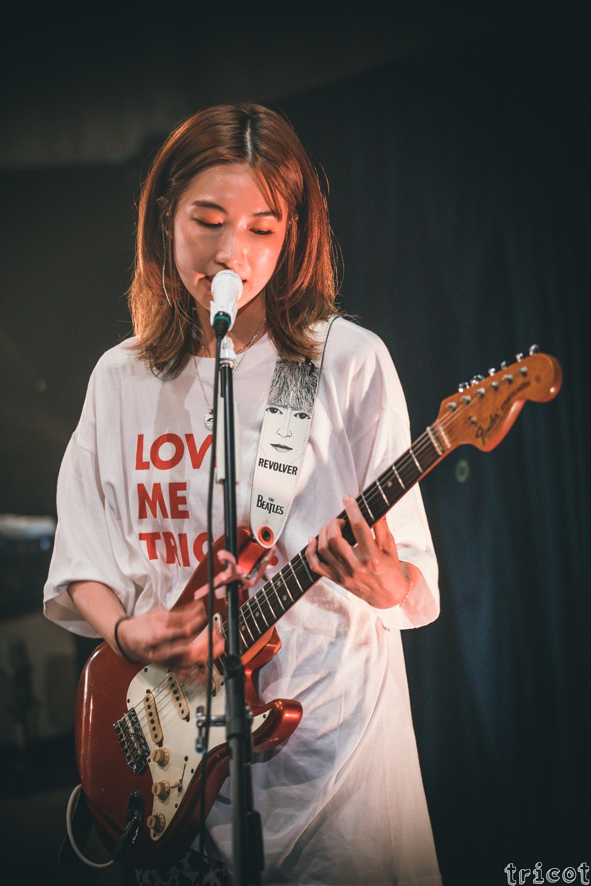 中嶋イッキュウ（Vo, G / tricot）（撮影：中山優瞳）
