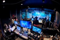 TRI4TH無観客配信ライブ「Turn On The LIVE vol.1」の様子。