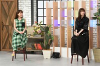 左から田中みな実、西野七瀬。（写真提供：関西テレビ）