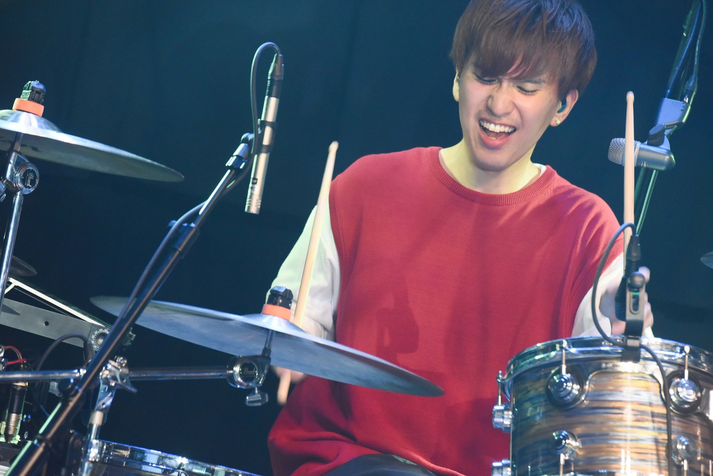 木村雅人（Dr）（Photo by MASANORI FUJIKAWA）