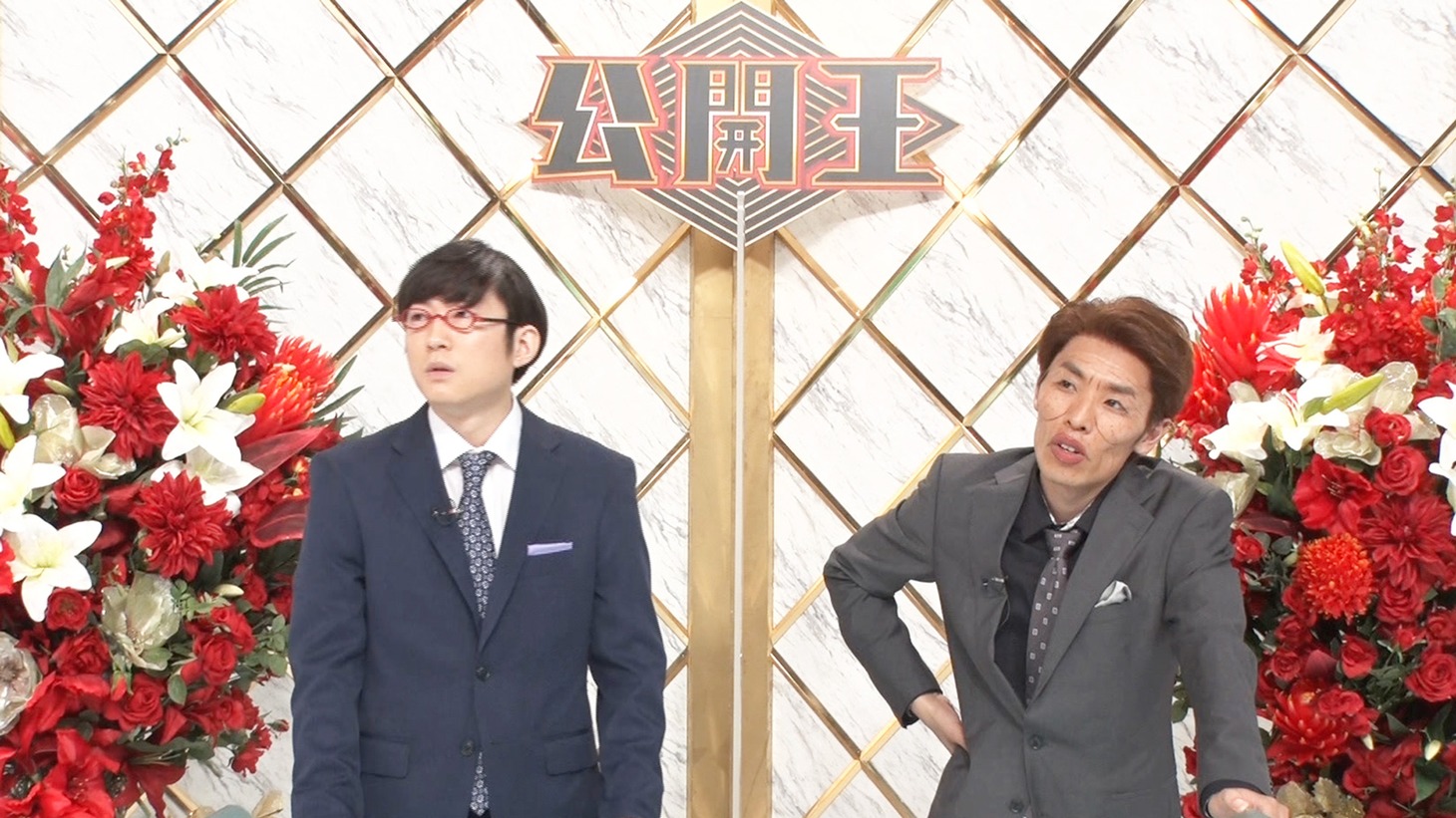 左から舟久保匠（マカロン）、ササ（トキヨアキイ）。(c)フジテレビ