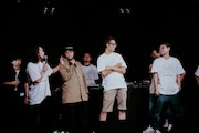 「梅田サイファー無観客無料配信LIVE UC Week 20 Summer ~今 ステージの上~」の様子。