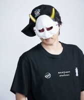 「メンバー集合 パッチCAP」の着用イメージ。