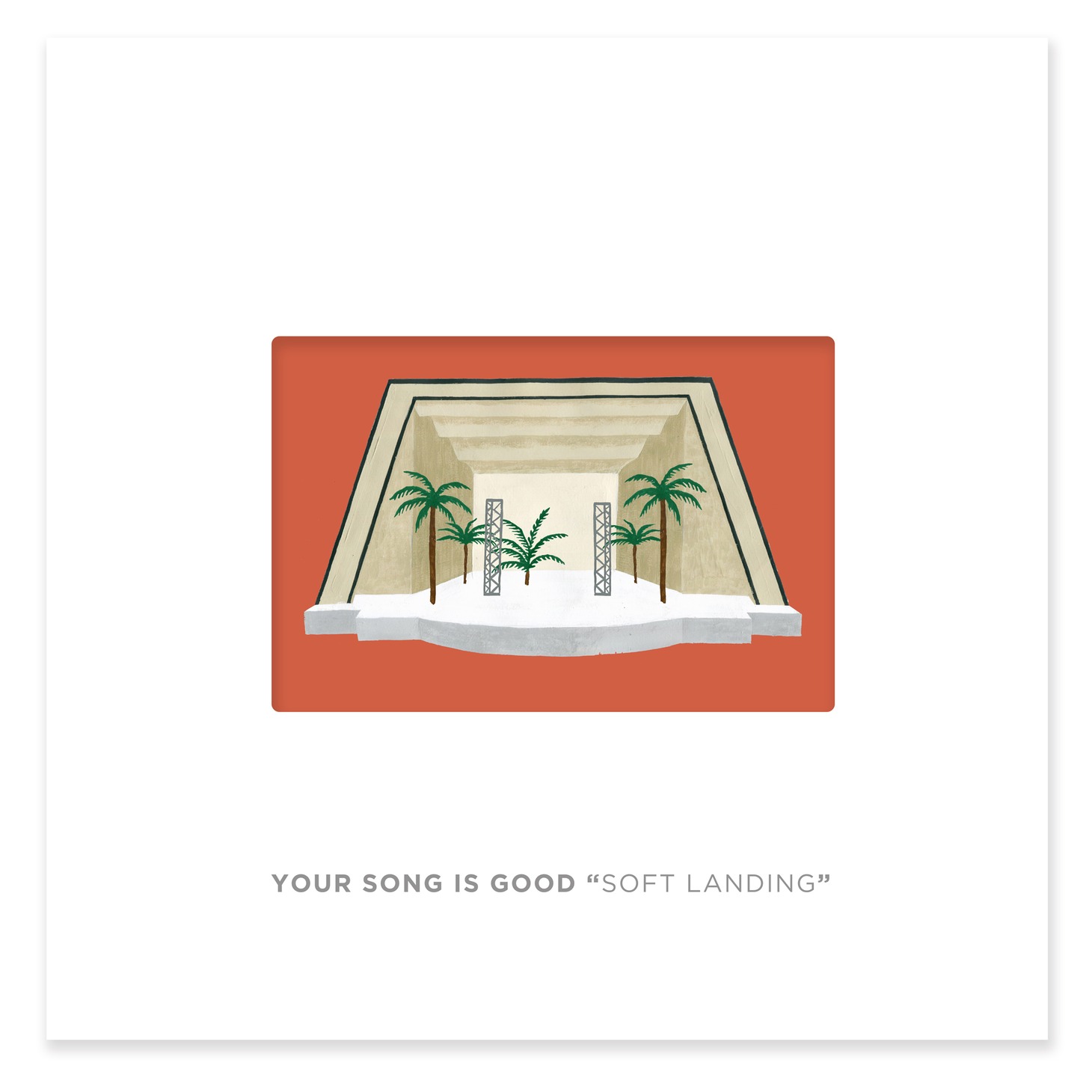 YOUR SONG IS GOOD「SOFT LANDING - 20th Anniversary Oneman Live Show at日比谷野外大音楽堂-」ジャケット