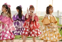 ももいろクローバーZ「ももクロ夏のバカ騒ぎ2020 配信先からこんにちは」の様子。