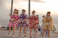 ももいろクローバーZ「ももクロ夏のバカ騒ぎ2020 配信先からこんにちは」の様子。