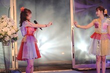 左から百田夏菜子、玉井詩織。