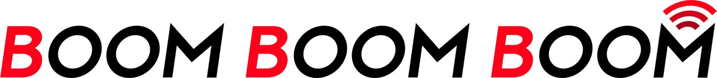 「BOOM BOOM BOOM」ロゴ