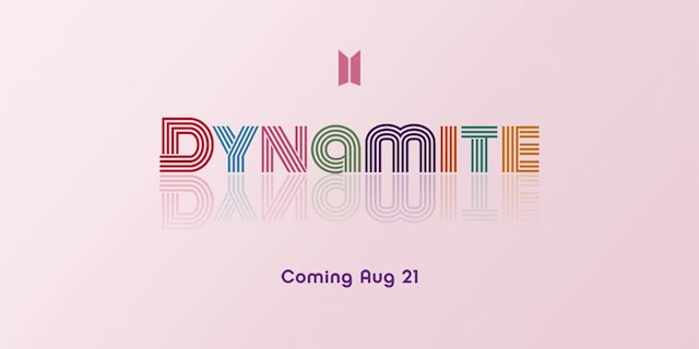 BTS「Dynamite」ロゴ
