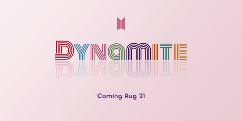 BTS「Dynamite」ロゴ