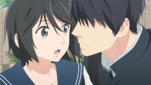 アニメ映画「思い、思われ、ふり、ふられ」のワンシーン。 (c)2020 アニメ映画「思い、思われ、ふり、ふられ」製作委員会 (c)咲坂伊緒 / 集英社
