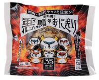 「聖飢魔II×悪魔のおにぎり広島風お好み焼きごはん -悪魔の故郷味-」パッケージ