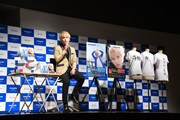 手越祐也「AVALANCHE ～雪崩～」出版会見＆農業村おこし「手越村」構想発表会見の様子。