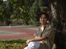 FNCY「みんなの夏」MVのワンシーン。