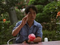 FNCY「みんなの夏」MVのワンシーン。