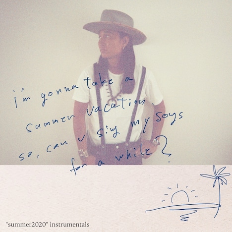 平井大「"summer2020" instrumentals」配信ジャケット