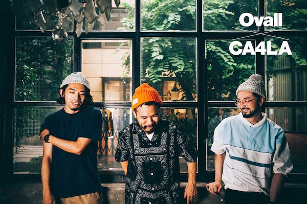 「Ovall×CA4LA」ビジュアル