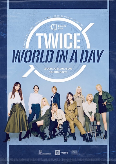 「Beyond LIVE - TWICE:World in A Day」ビジュアル
