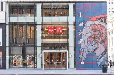 ニューヨーク5番街にあるユニクロショップ。