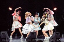 Luce Twinkle Wink☆新体制お披露目ライブの様子。（写真提供：ArcJewel）