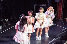Luce Twinkle Wink☆新体制お披露目ライブの様子。（写真提供：ArcJewel）