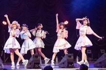 Luce Twinkle Wink☆新体制お披露目ライブの様子。（写真提供：ArcJewel）
