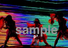 Perfume「Perfume 8th Tour 2020 “P Cubed” in Dome」タワーレコード特典ポスターのデザイン。