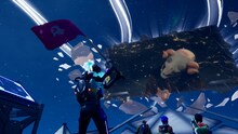 「米津玄師 2020 Event / STRAY SHEEP in FORTNITE」の様子。