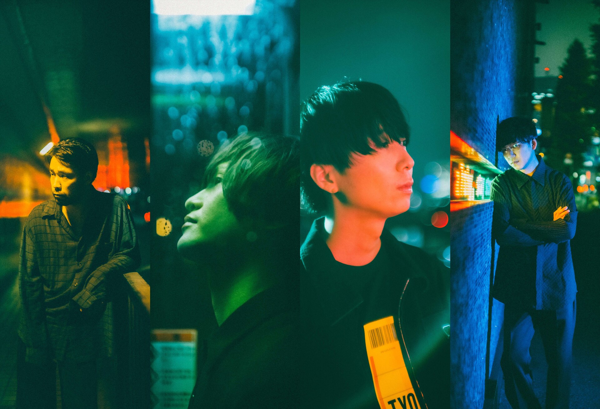 indigo la End、昨夜初披露の新曲「夜風とハヤブサ」を本日リリース