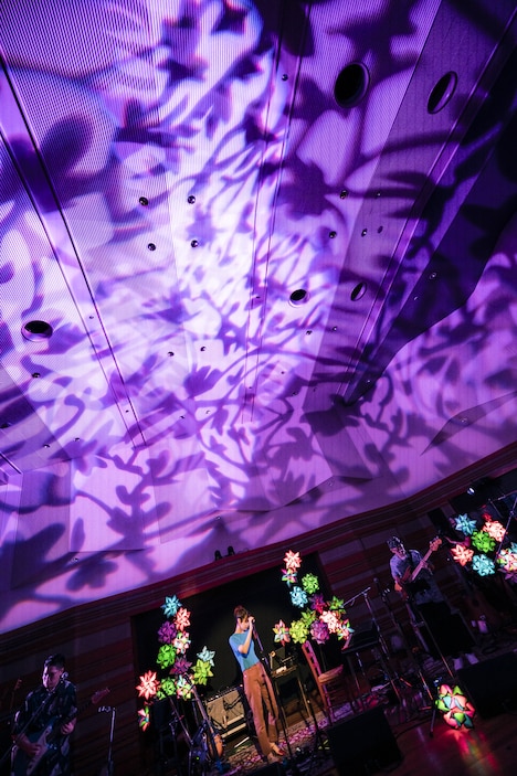 「藤原さくら“配信音楽会 2020”」の様子。（撮影：田中聖太郎）